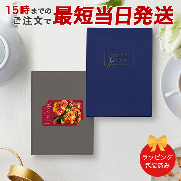 (セーブル-C)Mistral(ミストラル) e-order choice＜Sable-C＞ カタログギフト カードカタログ 香典返し 出産 結婚 内祝い 包装済み