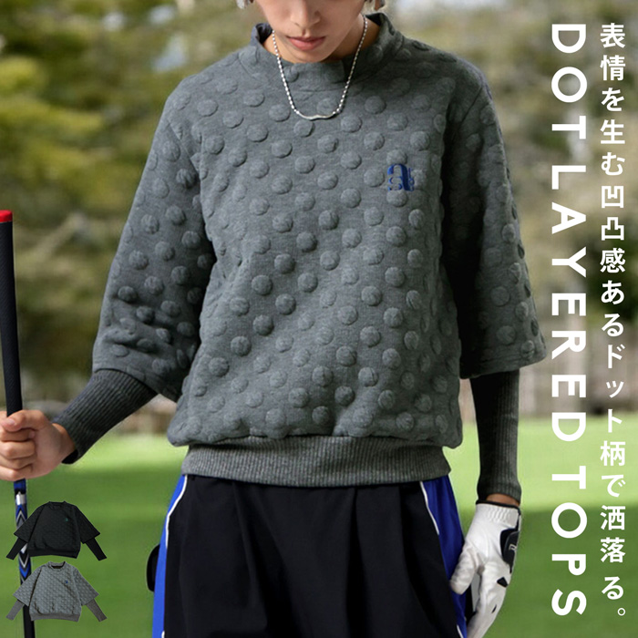 antiqua（アンティカ） ANTIQUA GOLF×STCH トップス レディース 送料