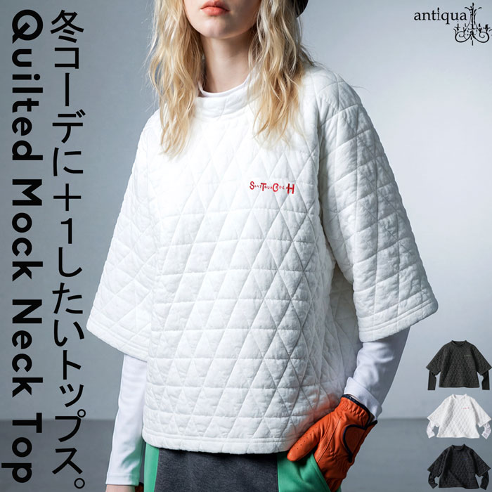 antiqua(アンティカ) ANTIQUA GOLF×STCH トップス レディース antiqua(アンティカ) ANTIQUA GOLF×STCH トップス レディース