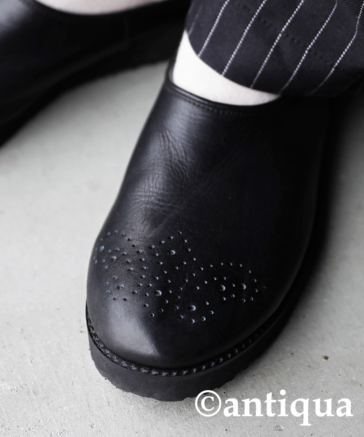 本革 日本製 サボシューズ レディース 靴 レザー サボ 送料無料・メール便不可 母の日
