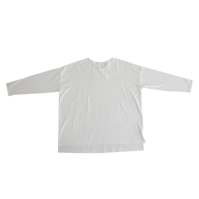 antiqua（アンティカ） トップス レディース 長袖 綿 綿100 Vネック