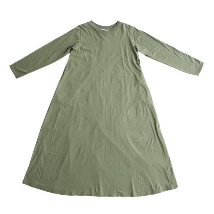 ワンピース レディース ワンピ 長袖 無地 ロング 綿 綿100 4月30日0時 再再販 メール便不可 Na Antiqua 通販 Yahoo ショッピング