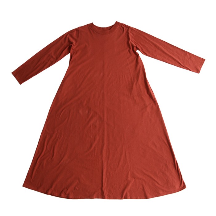 ワンピース レディース ワンピ 長袖 無地 ロング 綿 綿100 4月30日0時 再再販 メール便不可 Na Antiqua 通販 Yahoo ショッピング