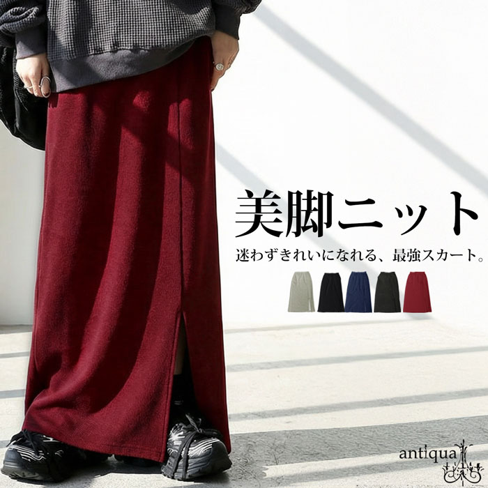 antiqua（アンティカ） シュッと美 スカート レディース ボトムス