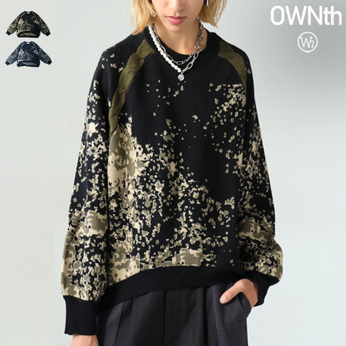 antiqua☆ドット柄ニット antiqua（アンティカ） ドット柄 グラデーションニット レディース