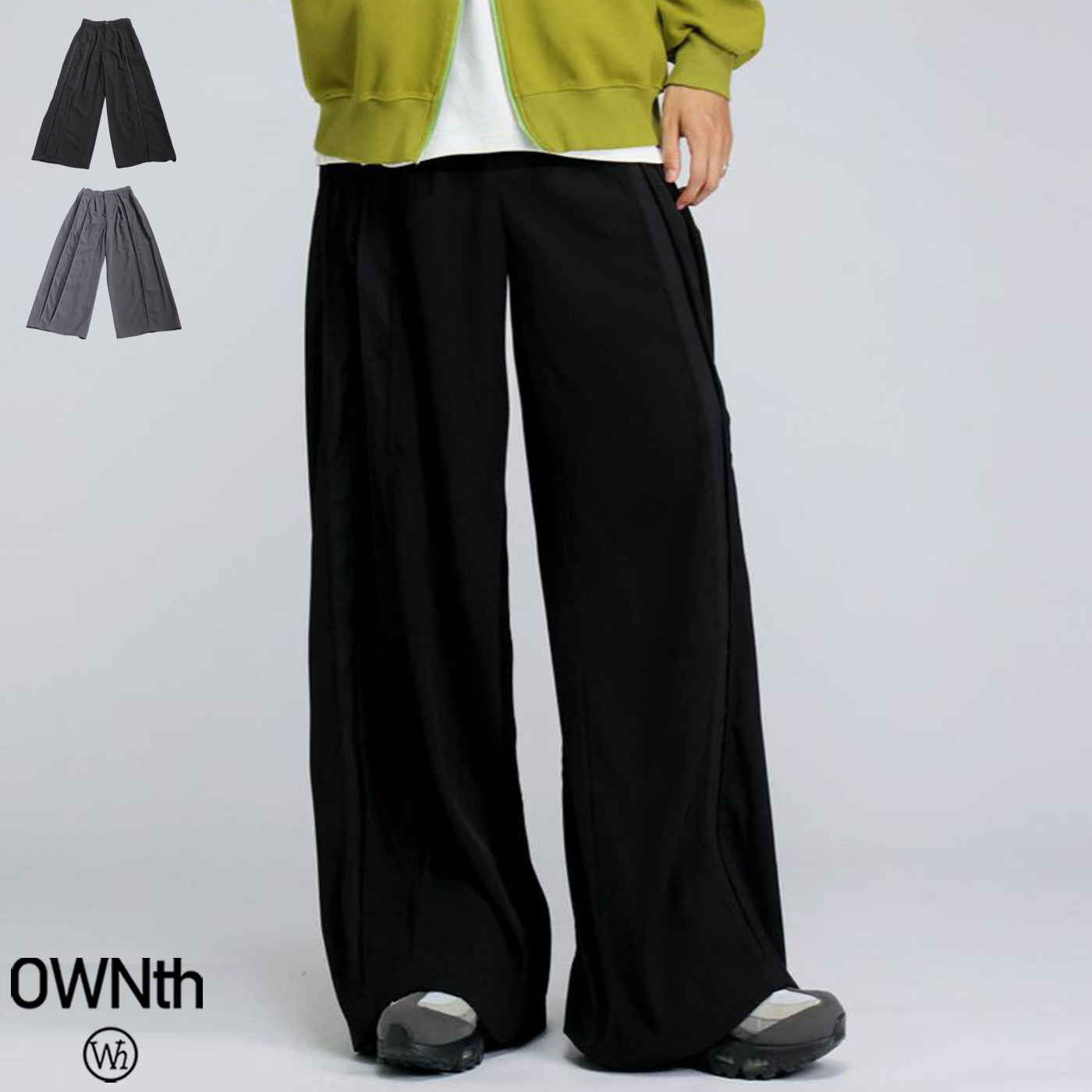 antiqua 切替デザイン スラックスパンツ メンズ ボトムス 送料無料