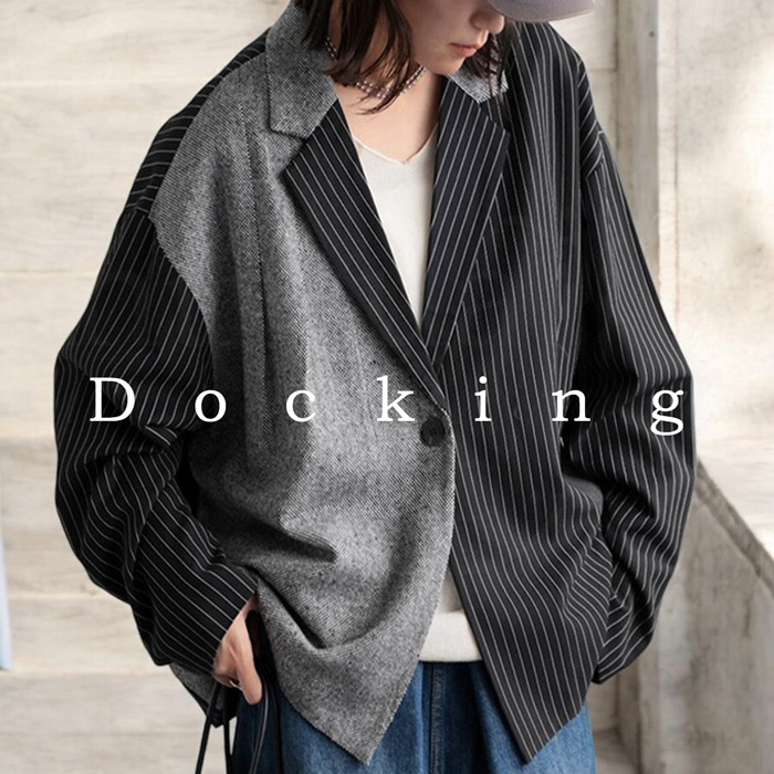 antiqua（アンティカ） ドッキングジャケット ジャケット レディース