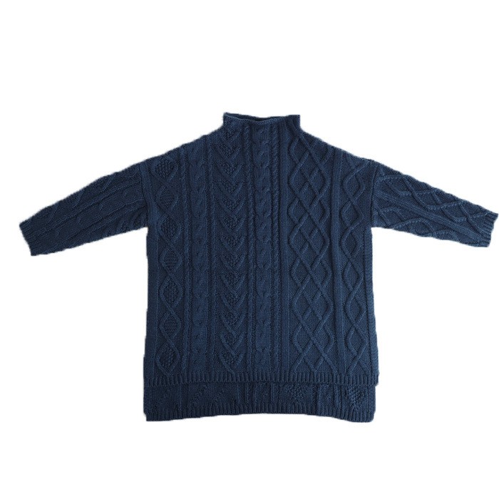 ケーブルニット ニット レディース トップス 長袖 セーター ケーブル編み 送料無料 2月日0時 再再販 メール便不可 Pn Antiqua 通販 Yahoo ショッピング