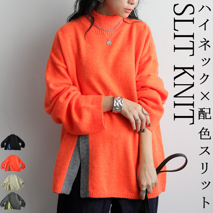 antiqua（アンティカ） ハイネックニット ニット レディース トップス