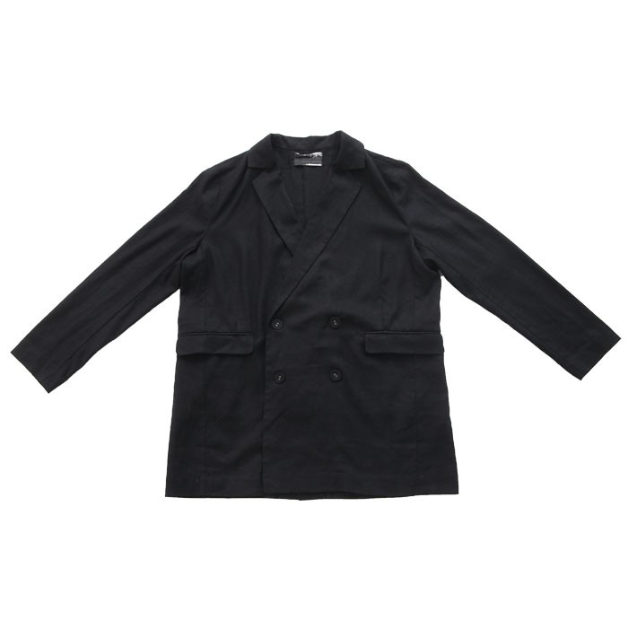 アウター ジャケット レディース 麻 リネン セットアップ 麻混ダブルジャケット 再販 メール便不可 Po Antiqua 通販 Yahoo ショッピング