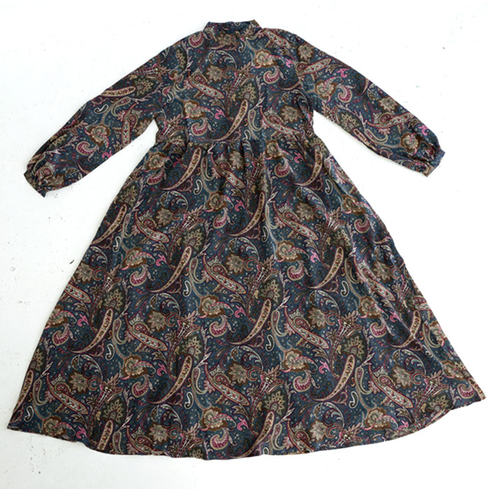 antiqua（アンティカ） ペイズリー柄ワンピース ワンピース レディース