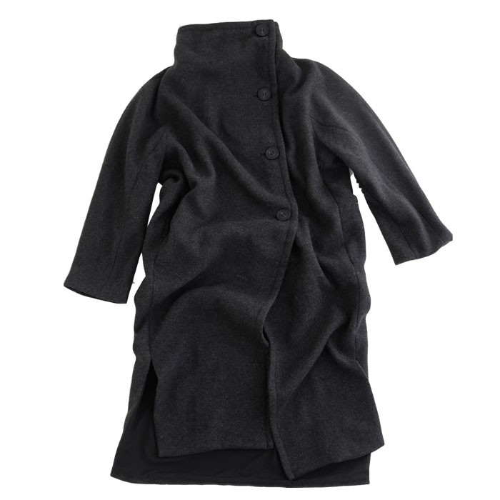 antiqua（アンティカ） アウター コート 長袖 ストライプ レディース