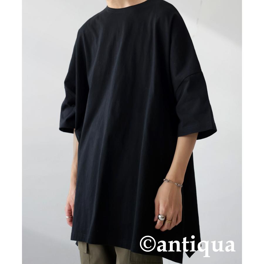 スーパービッグT Tシャツ メンズ トップス 半袖 綿100・再再販。メール便不可【Z】｜antiqua｜02