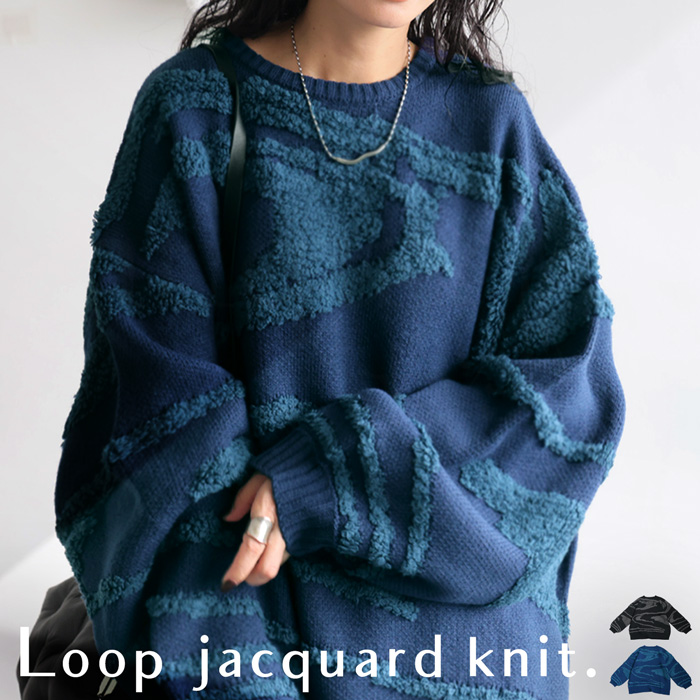 antiqua ジャガードニット ニット レディース トップス 長袖