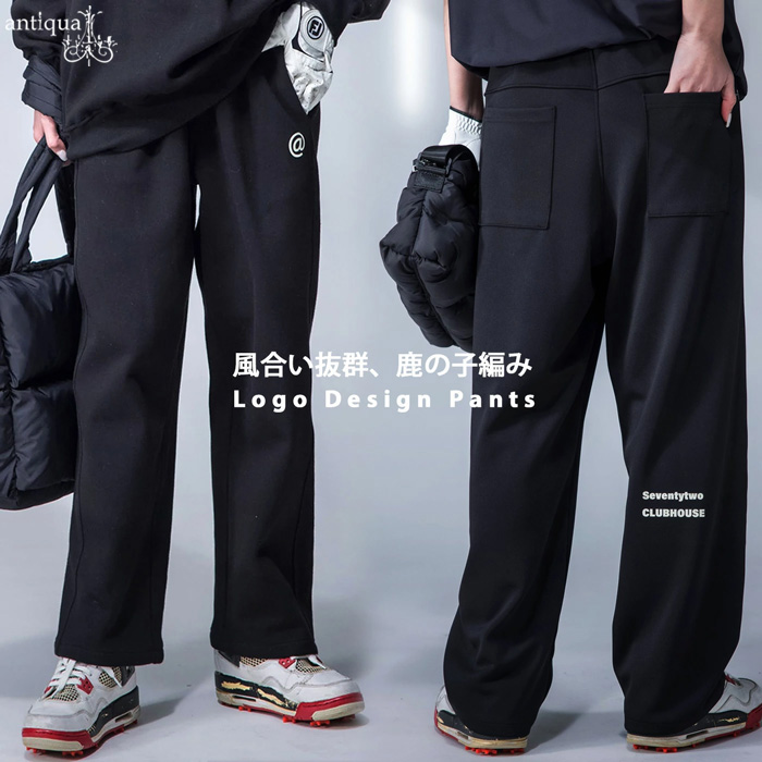 antiqua（アンティカ） ANTIQUA GOLF×STCH ストレートパンツ