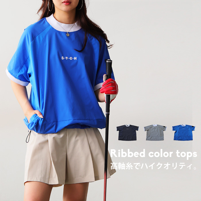 （予約：7月中旬納期）ANTIQUA GOLF×STCH トップス レディース 送料無料・6月14日...