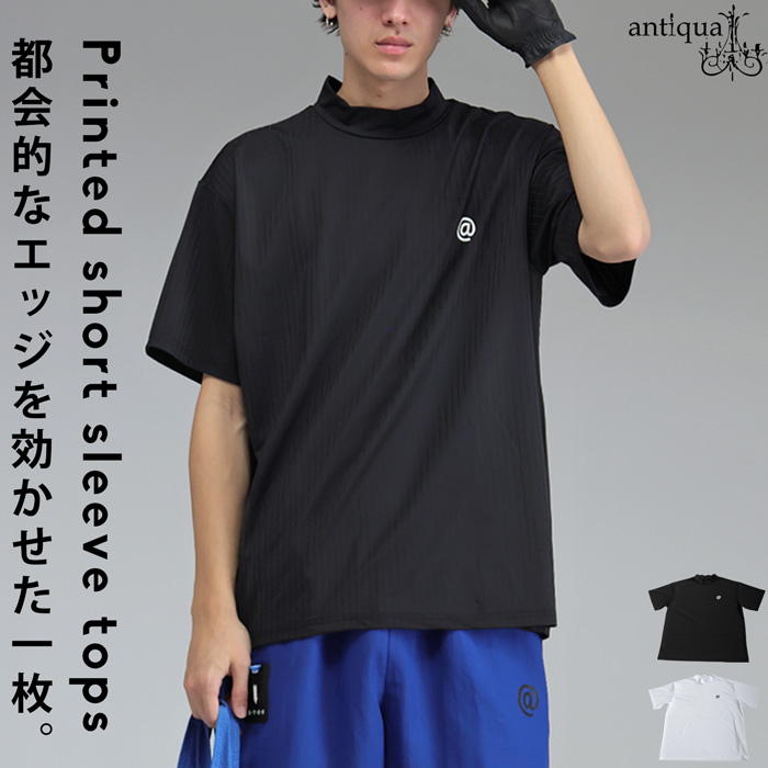 antiqua（アンティカ） ANTIQUA GOLF×STCH トップス メンズ 送料無料