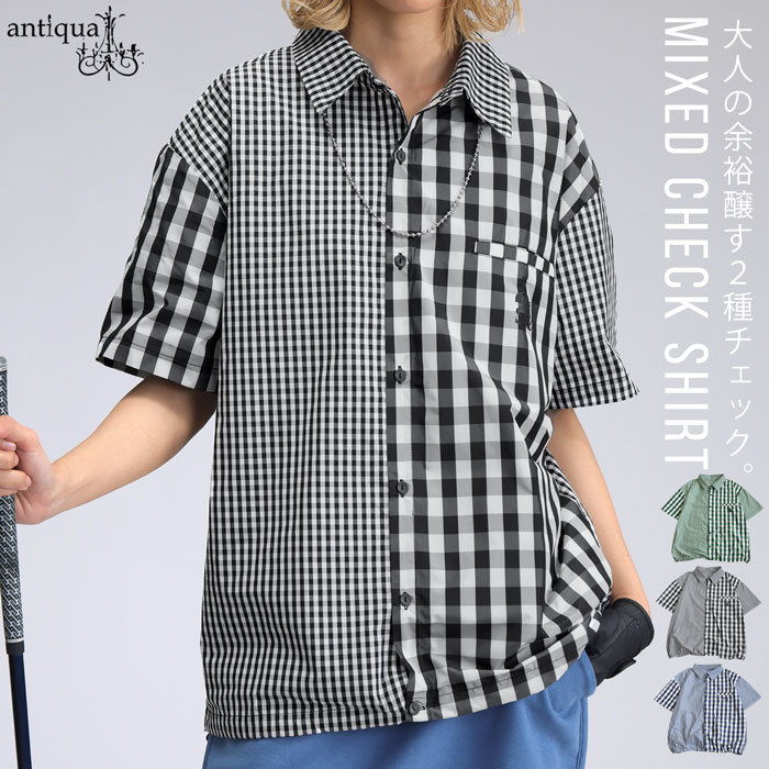 antiqua（アンティカ） ANTIQUA GOLF×STCH シャツ レディース 送料無料