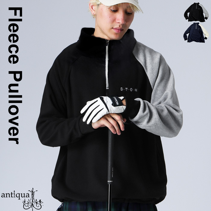 クリスマス限定SALE！25日迄！！アンティカゴルフ× STCH セットアップ 楽天市場】ANTIQUA GOLF×STCH 幾何学柄 開襟トップス レディース