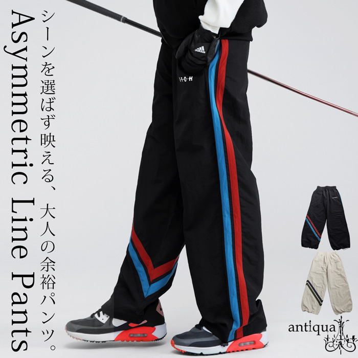 antiqua（アンティカ） ANTIQUA GOLF×STCH ワイドパンツ 送料無料・再