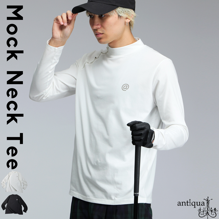 antiqua（アンティカ） ANTIQUA GOLF×STCH モックネックトップス 送料