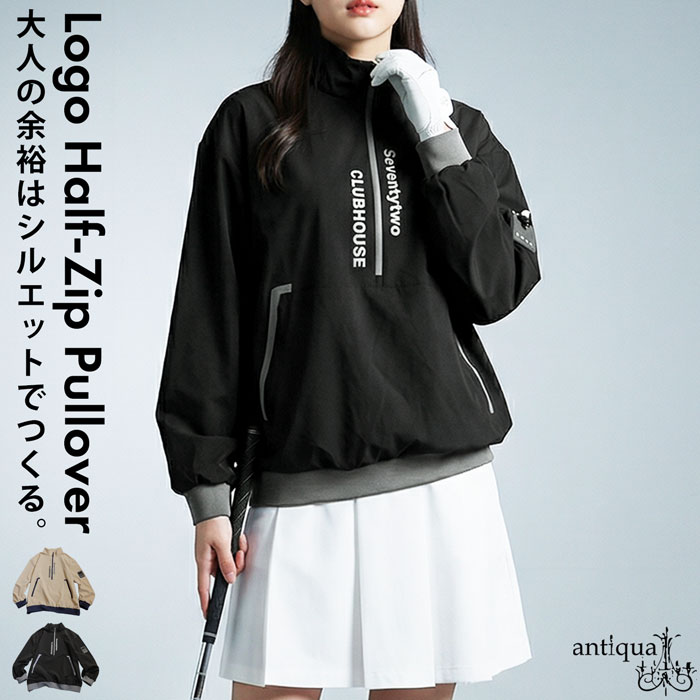 antiqua（アンティカ） ANTIQUA GOLF × STCH プルオーバー レディース