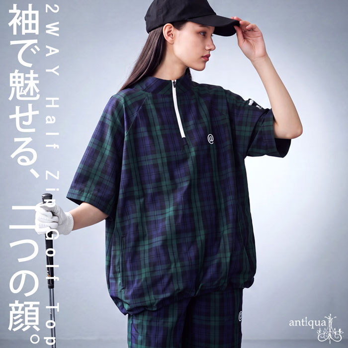 antiqua（アンティカ） ANTIQUA GOLF×STCH トップス レディース 送料