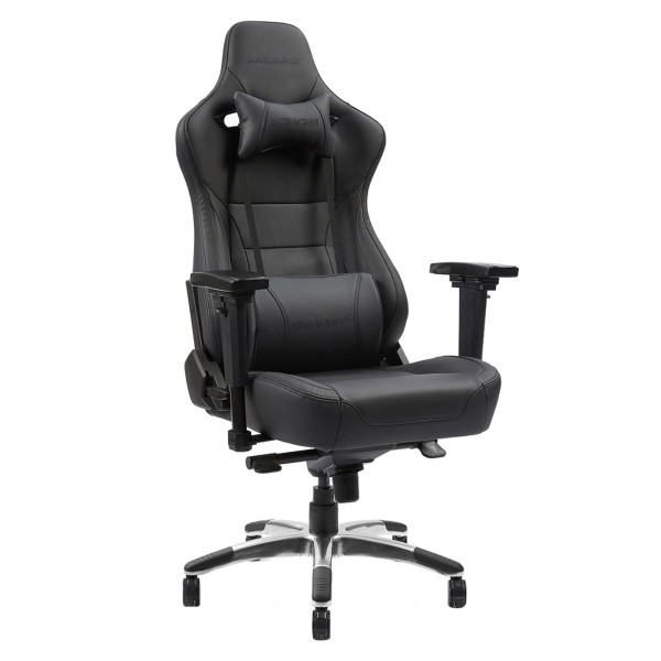 AKRacing ゲーミングチェア デスク チェア 本革 フルフラット リクライニング 昇降 肘置き チルト機能 ストッパーキャスター ワーク パソコン イス 送料無料_1