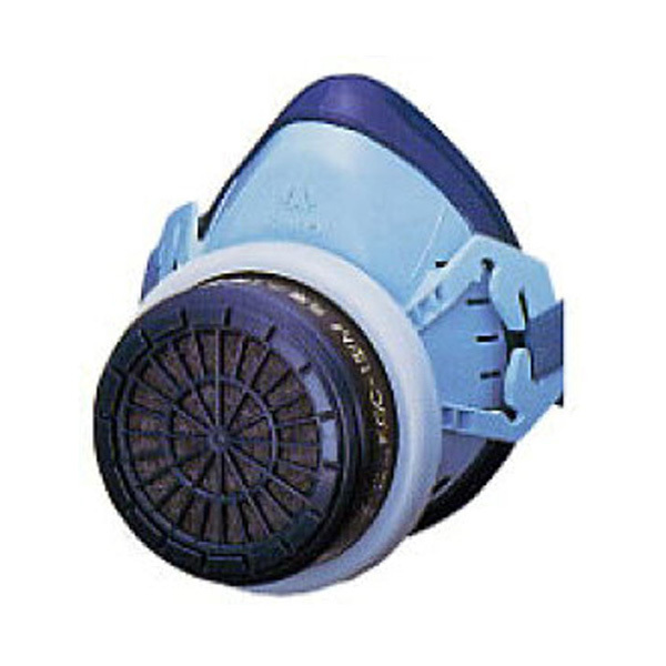 興研 防毒マスク 吸収缶 有機ガス (C) 粉塵 用 KGC-1型L 長時間 タイプ マイティミクロンフィルター 1型 付 1個 制服、作業服 