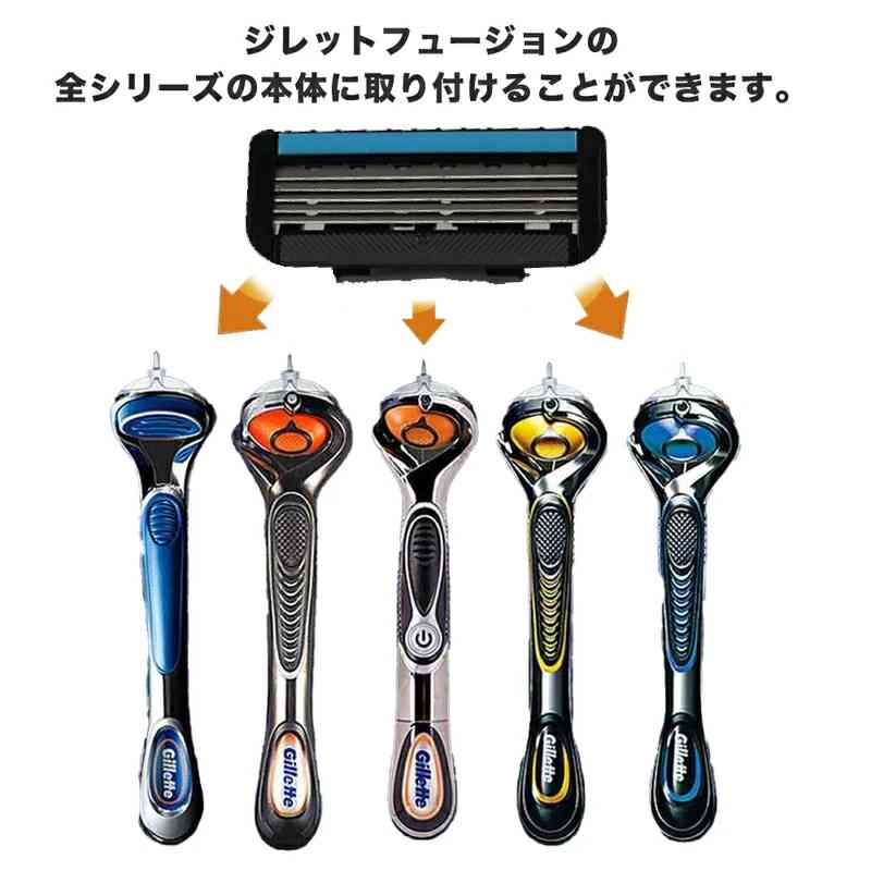 ジレット フュージョン5+1 プロシールド クール 替刃８個入 3点セット ジレット プロシールド フュージョン Gillette 替刃 PROモデル（深剃り