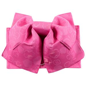 浴衣用結び帯 -6- 作り帯 付け帯 日本製 女性用 ピンク/ブルー/パープル系