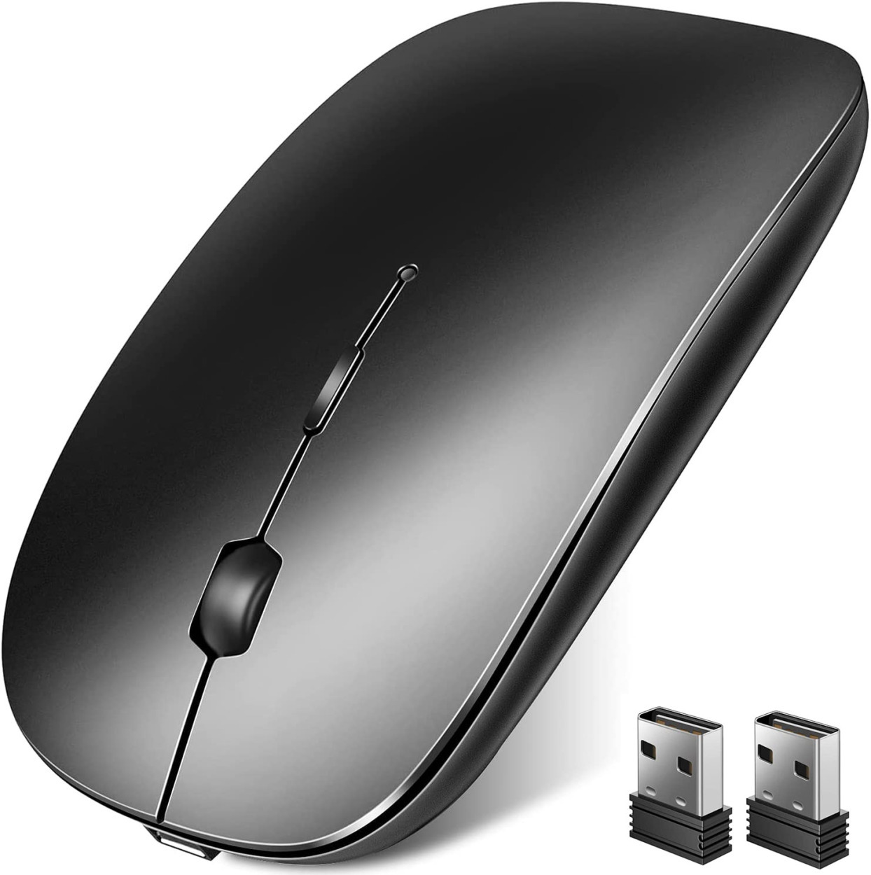 マウス 完全ワイヤレス機能 ワイヤレスマウス Bluetoothマウス Bluetooth5.1 光...