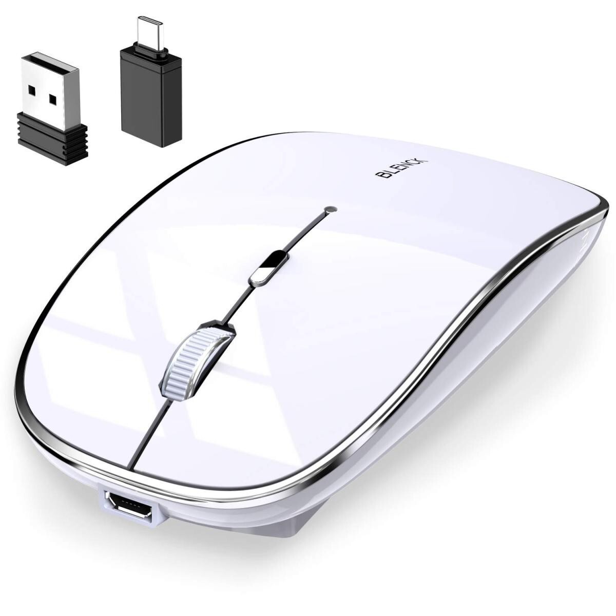 マウス 完全ワイヤレス機能 ワイヤレスマウス Bluetoothマウス Bluetooth5.1 光学式 高感度 3DPIモード Mac/Windowsなど対応 ブルートゥース｜aoi0828-store｜04