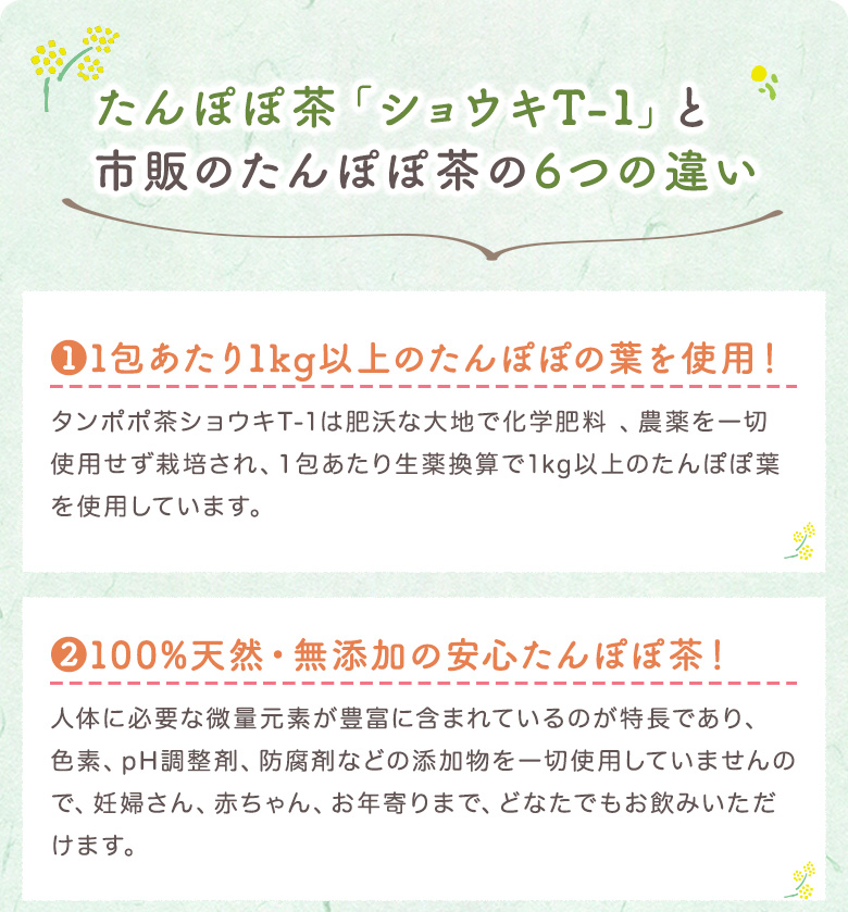 発送は、5 8以降になります。 たんぽぽ茶 タンポポ茶 ショウキT-1