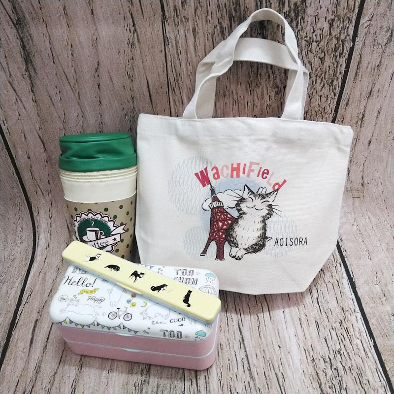 わちふぃーるど ダヤン 猫 バッグ ご当地ダヤン ランチトート