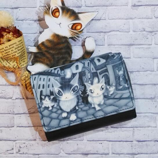 ＷＣＣロイヤルマイル３つ折り財布 猫のダヤン わちふぃーるど Amazon | [わちふぃーるど] 猫のダヤン ダヤン 本革 WCCロイヤルマイル