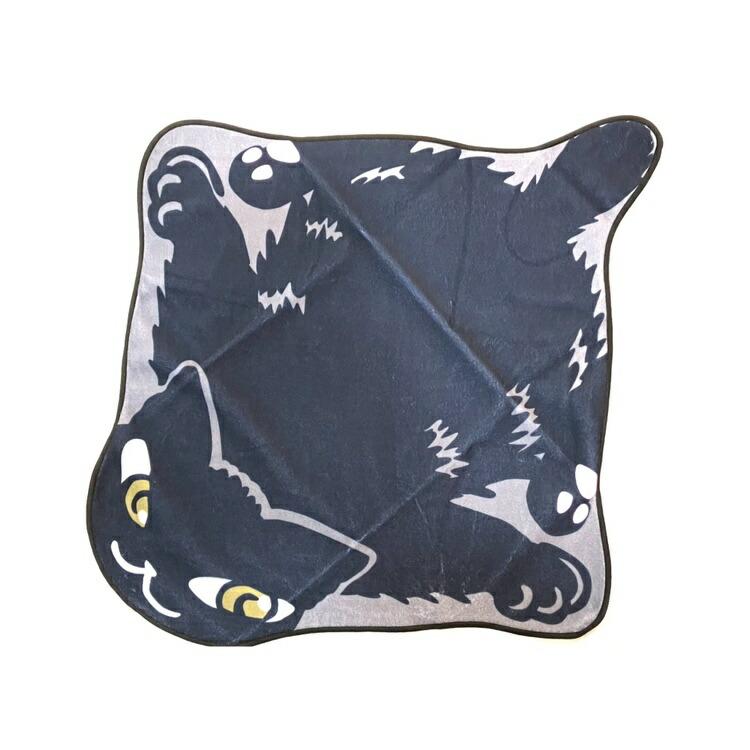 ビッグマルチクロス●非売品●猫のダヤン●わちふぃーるど ダヤン クロス わちふぃーるど くっつくマルチクロス（ダヤン