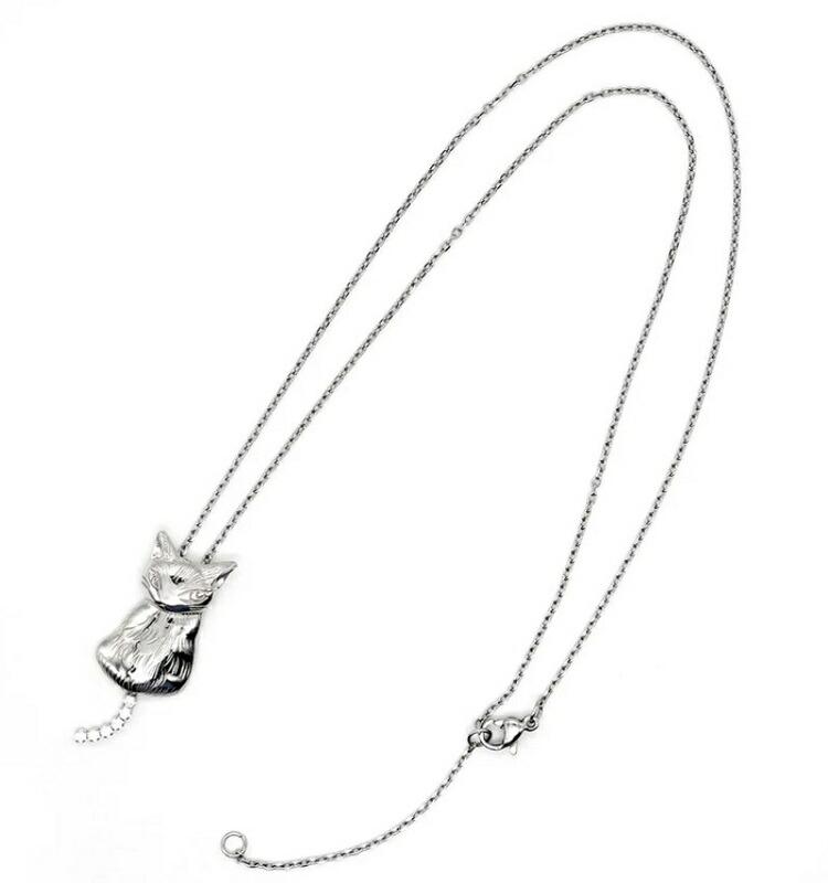 わちふぃーるど ダヤン シルバー 925 ネックレス アクセサリー
