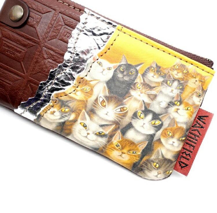 わちふぃーるど ダヤン コインケース チョコ 小銭入 ねこのしま