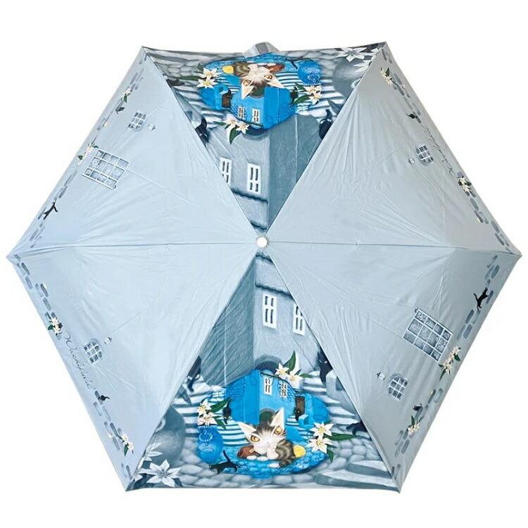レア!わちふぃーるど ダヤン パゴダ傘 折りたたみ傘 晴雨兼用 日本製 わちふぃーるど ダヤン 傘 遮光UV 折りたたみ傘 日傘 晴雨兼用