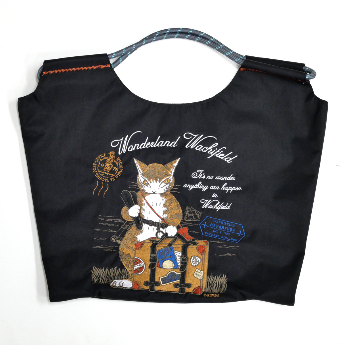 わちふぃーるど（WachiField） ダヤン バッグ 刺繍トート レディース