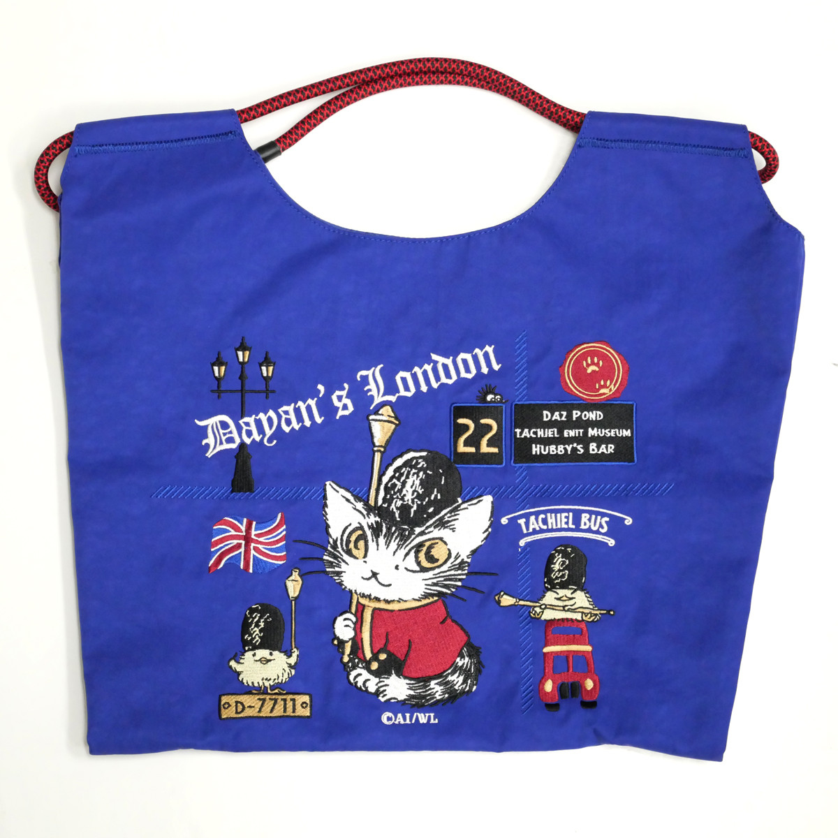 わちふぃーるど（WachiField） ダヤン バッグ 刺繍トート レディース