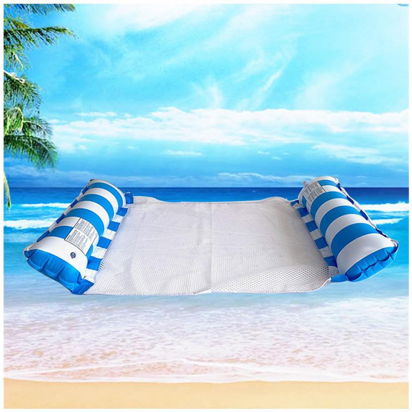 2点ご購入で300円OFF浮き輪 フロートマット 大人用 ハンモック 水上 夏 ストライプ 海水浴 水遊び プール ビーチ かわいい おしゃれ | ブランド登録なし | 07
