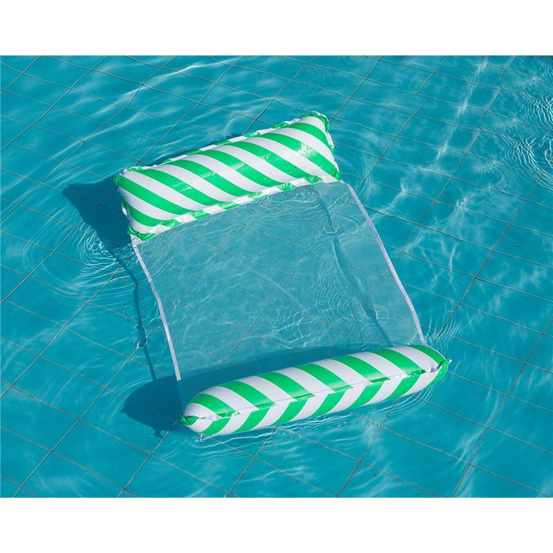 2点ご購入で300円OFF浮き輪 フロートマット 大人用 ハンモック 水上 夏 ストライプ 海水浴 水遊び プール ビーチ かわいい おしゃれ | ブランド登録なし | 09