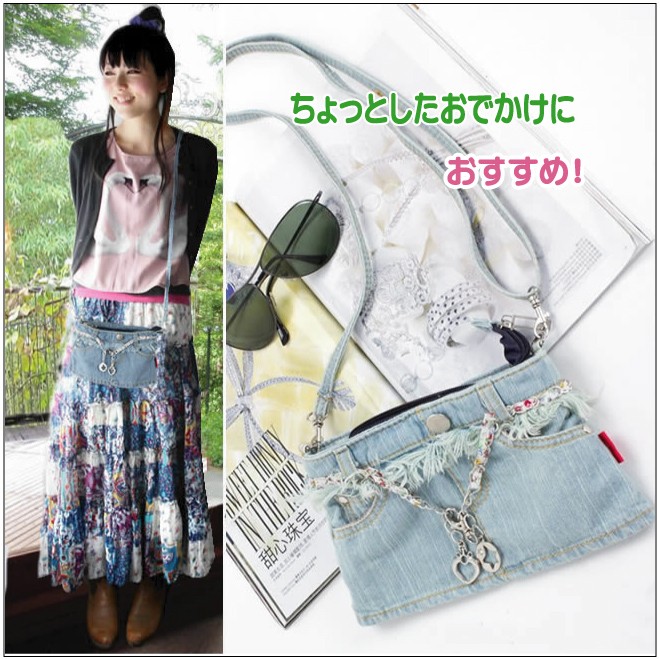 デニム3ＷＡＹショルダーバッグ