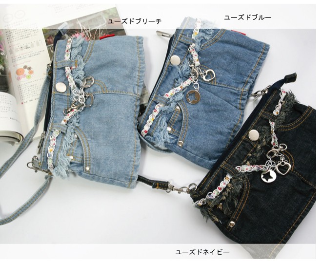 デニム3ＷＡＹショルダーバッグ