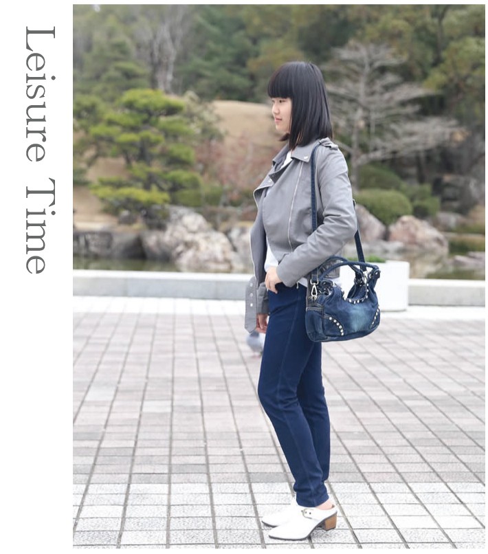 デニム3ＷＡＹショルダーバッグ