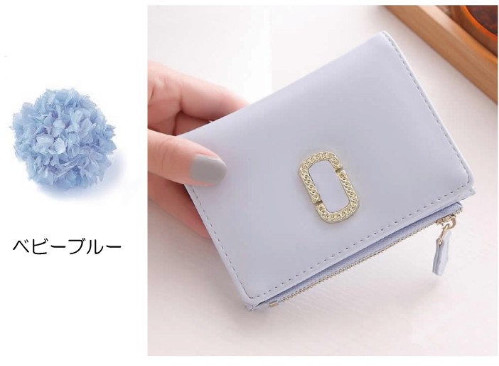 レディース 二つ折り財布  ミニ財布