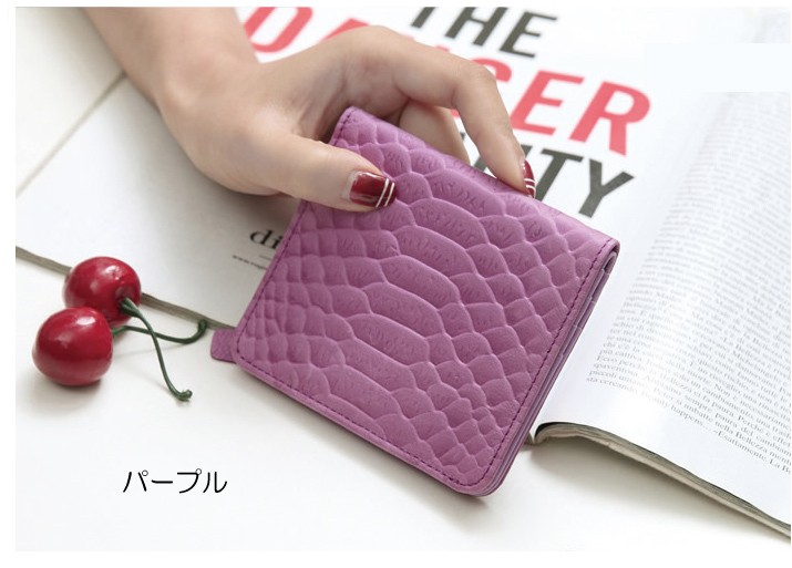 レディース 二つ折り財布  ミニ財布