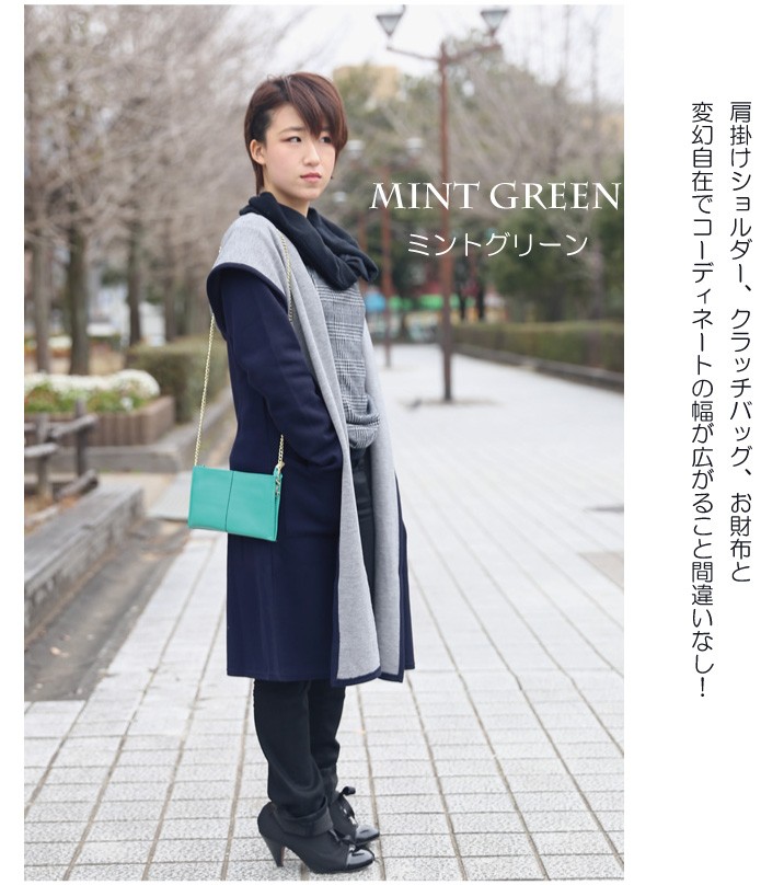 普段のおでかけに！旅行用のサブバッグにも！お財布ポシェット ショルダーバッグ